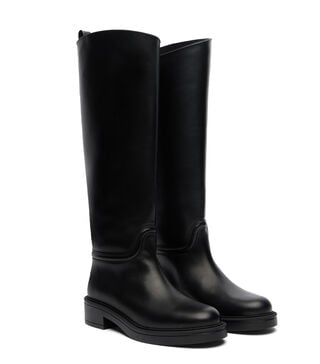 CELIA RIDING BOOT in BLACK for Women | Stuart Weitzman® UK