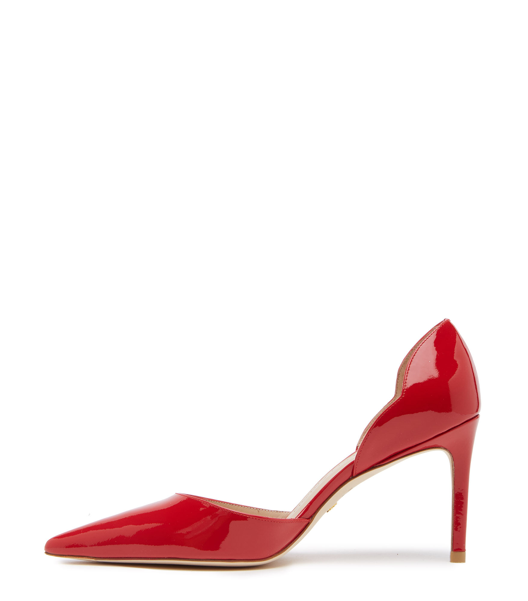 Red stuart weitzman store pumps