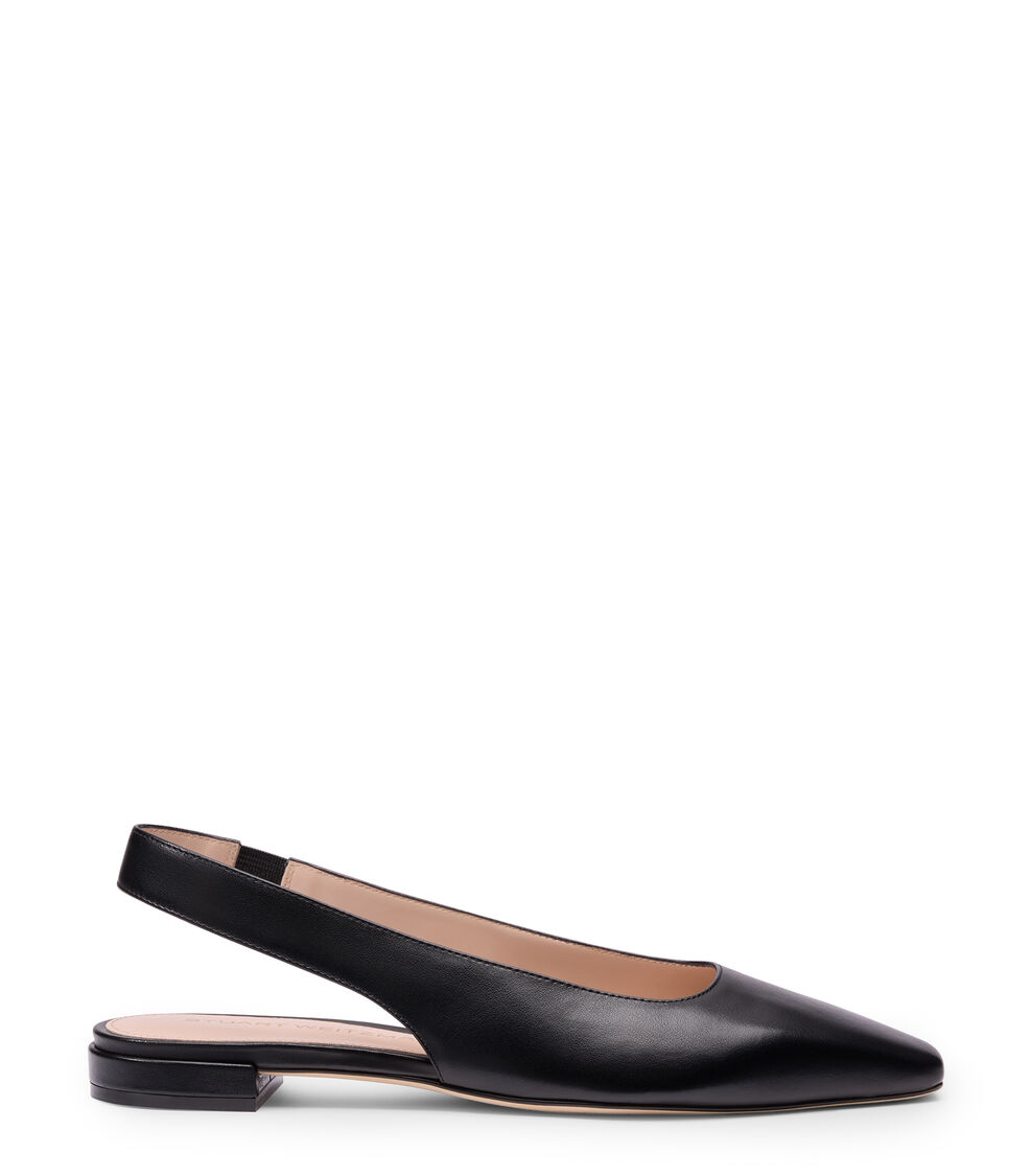 Stuart Weitzman SLINGBACK STASSI NEGRO SO112SMOBLK