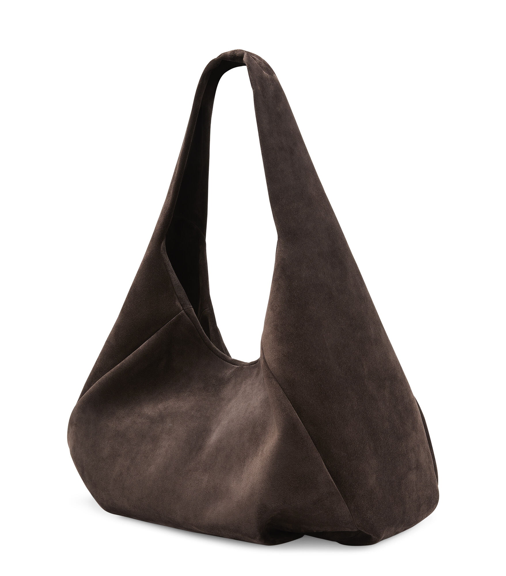 THE MODA HOBO BAG in HICKORY for Women Stuart Weitzman
