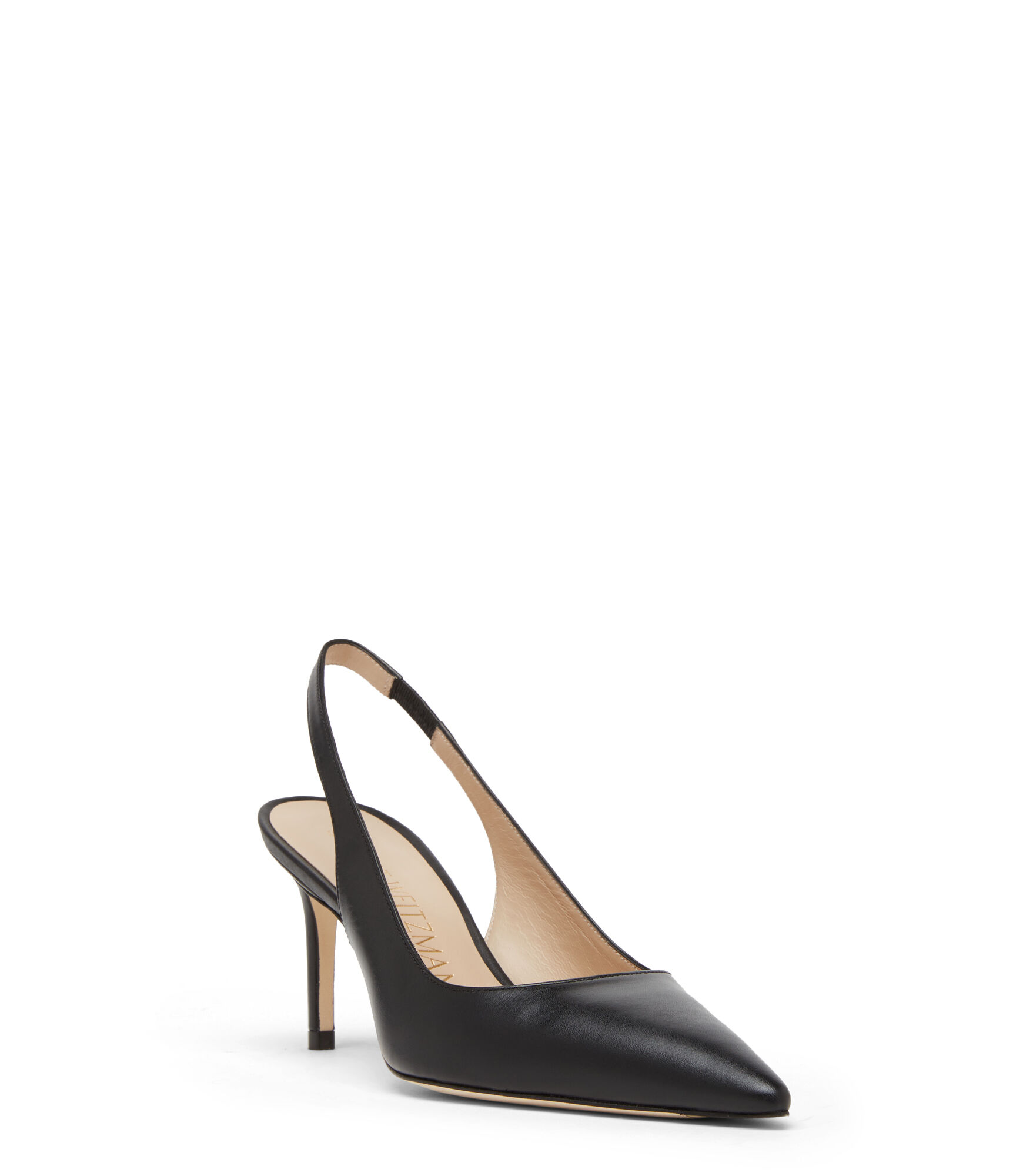 Black slingback pumps best sale