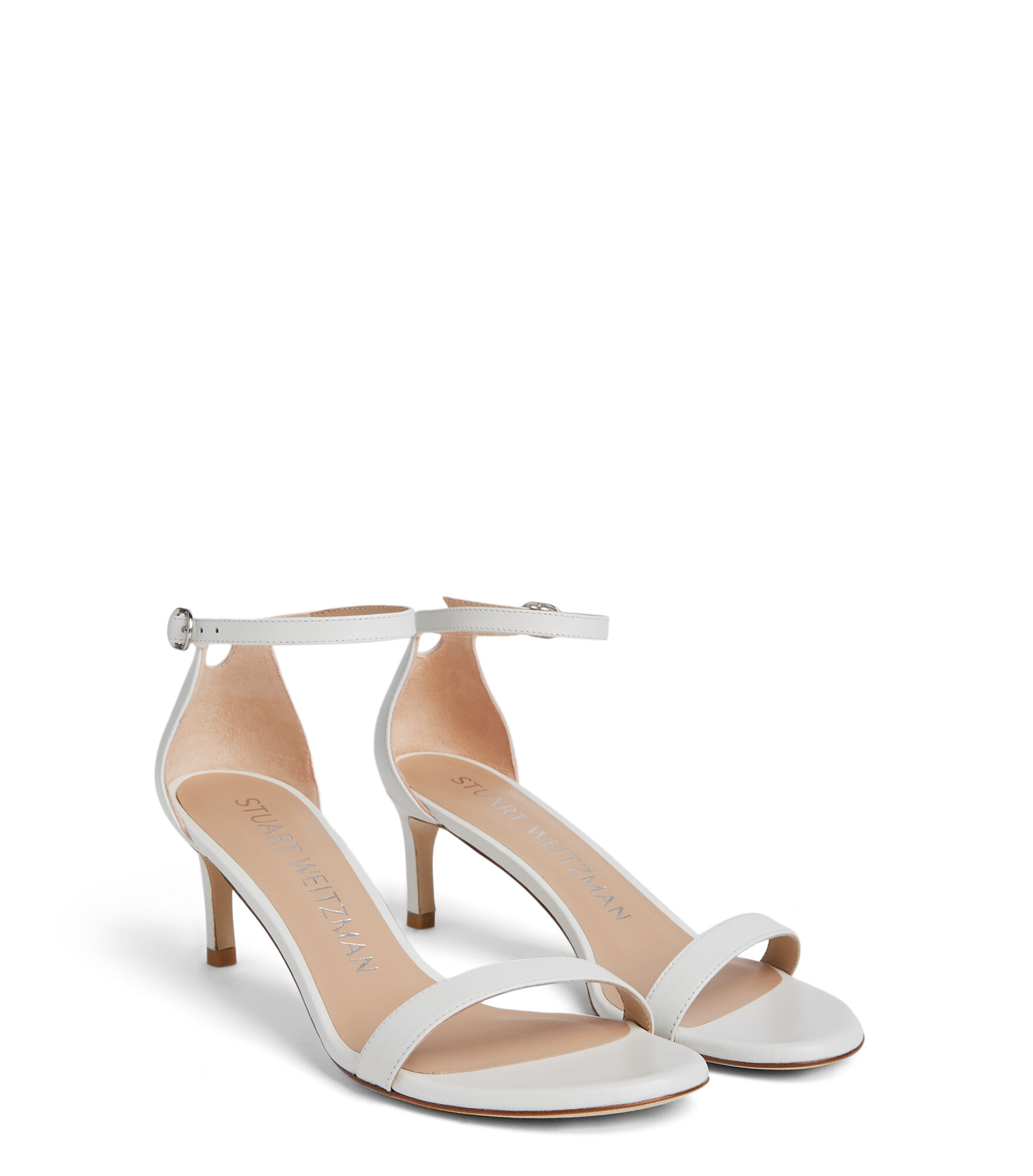 Stuart weitzman sandals discount white