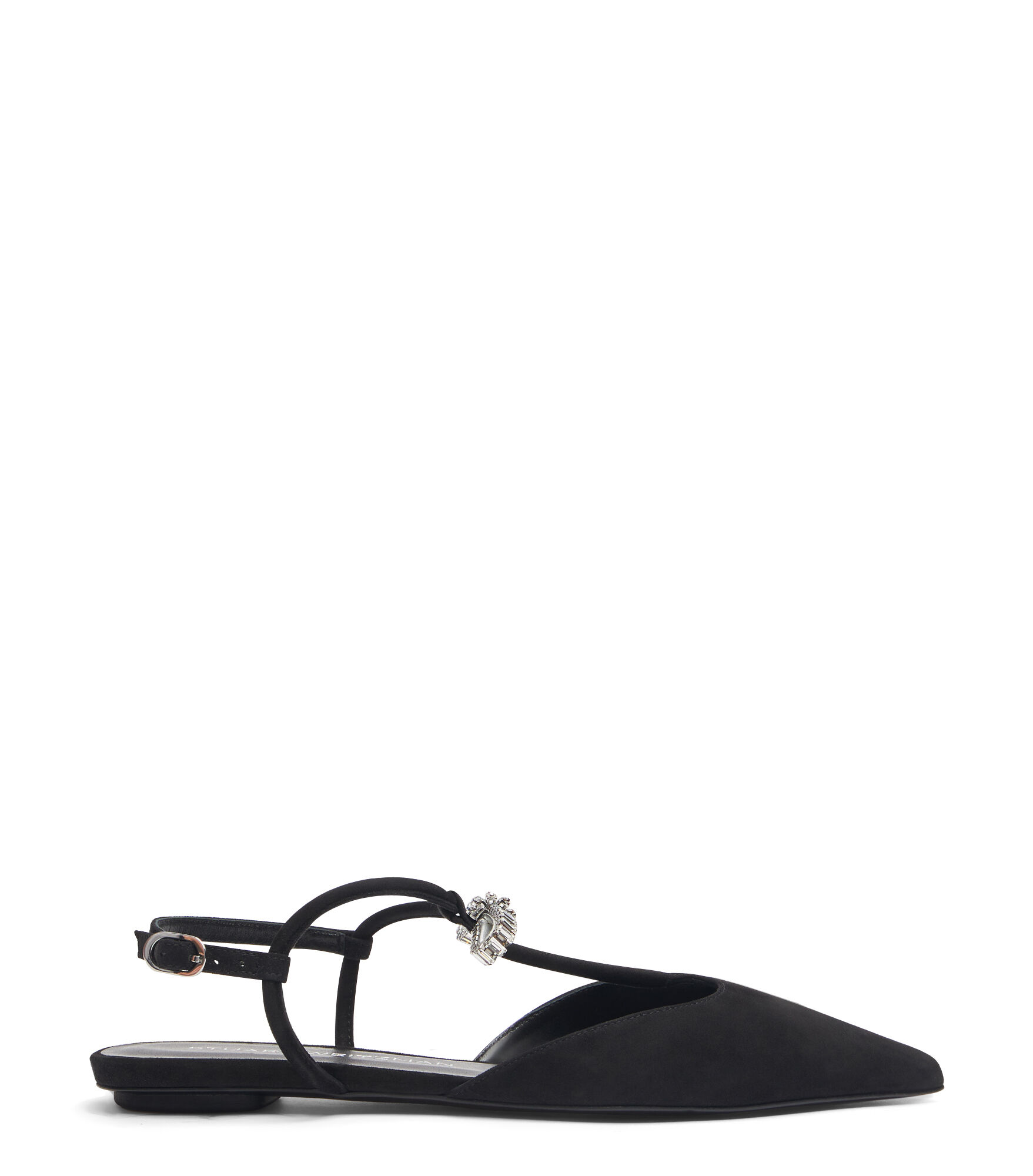 TULLY CRYSTAL T-STRAP FLAT, Last chance, /, DAIM/CRISTAL - Stuart Weitzman - Modalova