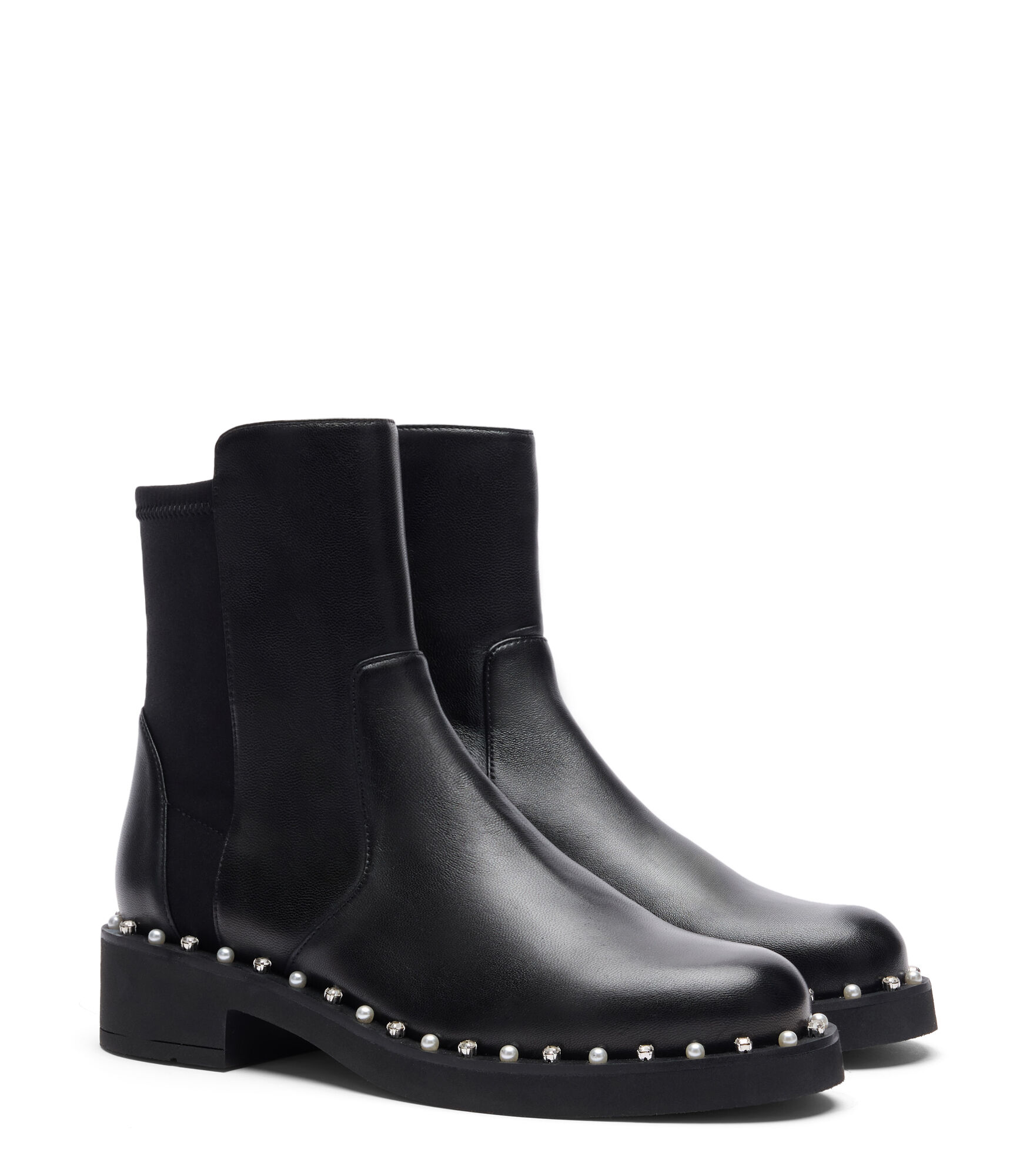 5050 REVERIE BOOTIE in BLACK for Women Stuart Weitzman