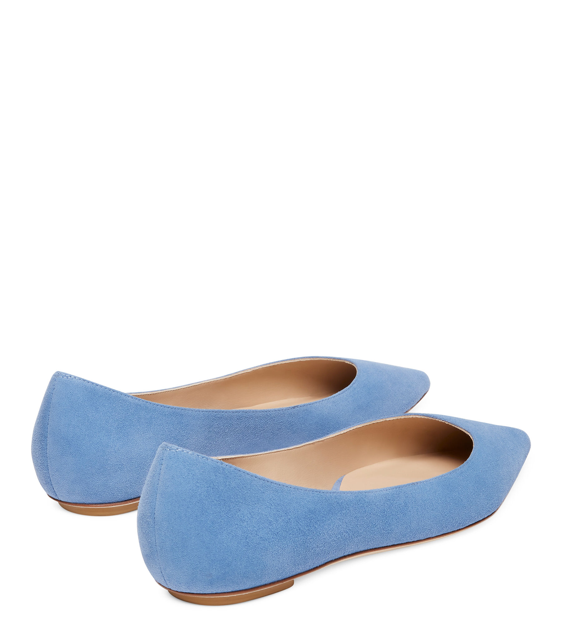 Steel outlet blue flats