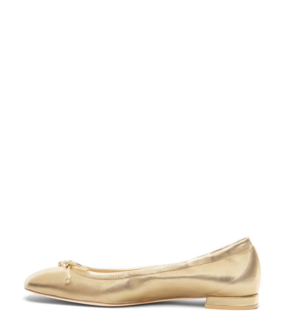 Stuart Weitzman BRIA BALLET FLAT Stuart Weitzman BRIA BALLET FLAT GOLDEN SI624LIDGOE
