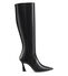 Stuart Weitzman VINNIE ZIP BOOT 85 BLACK SM583SMOBLK