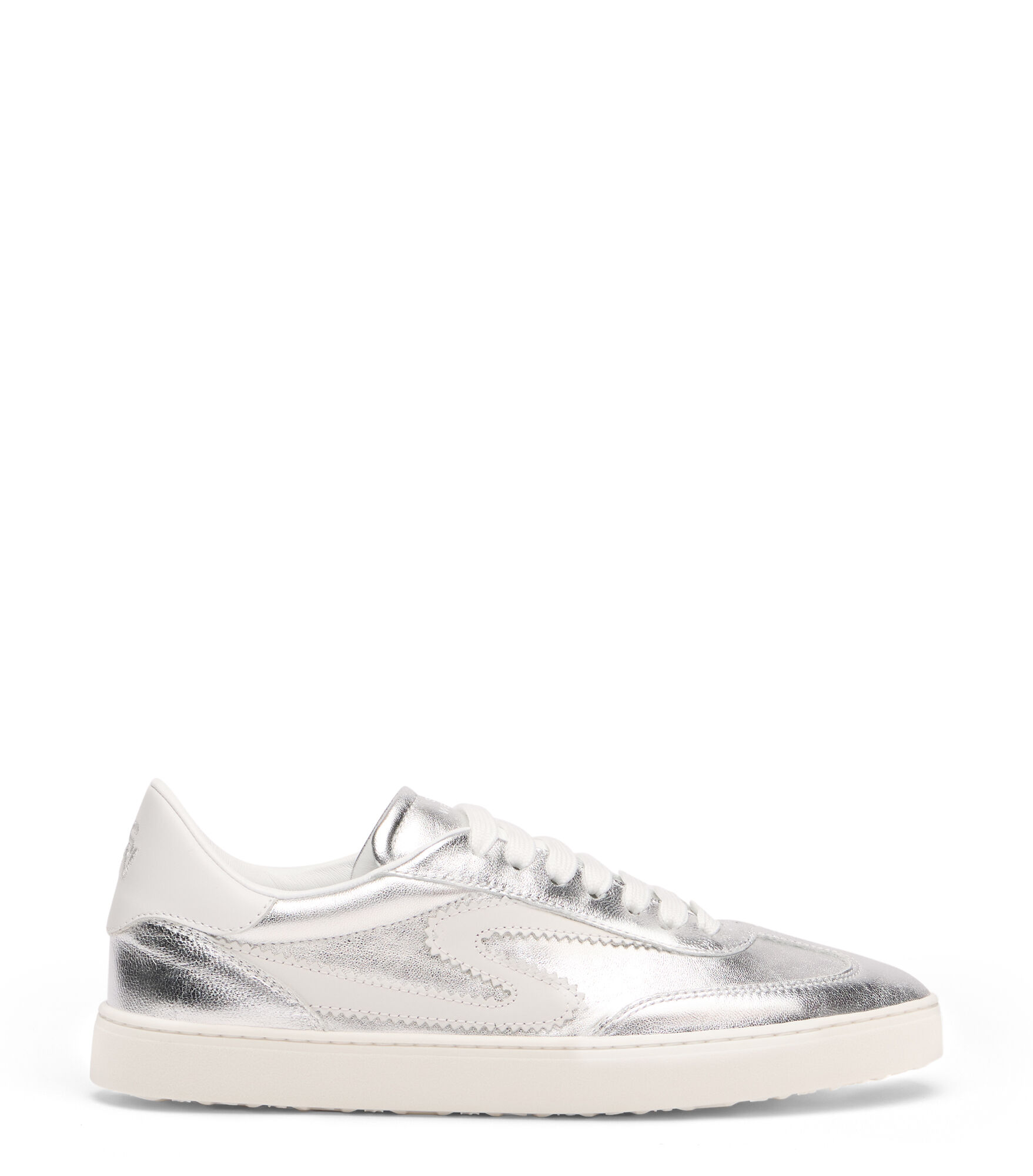 SW RUNAROUND SNEAKER, SNEAKERS, /, METALLIC LEATHER/CALF LEATHER - Stuart Weitzman - Modalova