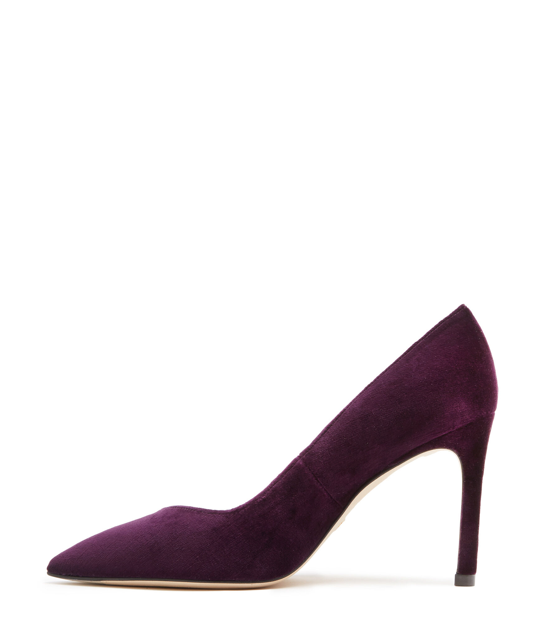 Aubergine pumps hot sale