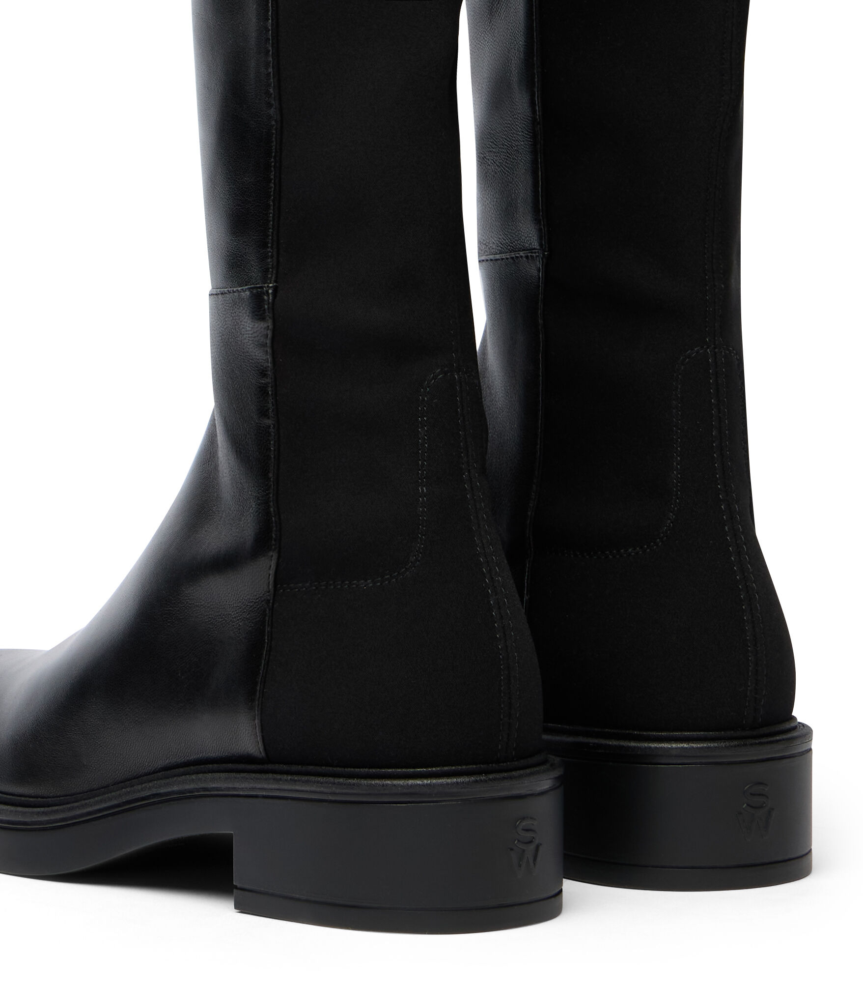 5050 CELIA BOOT in BLACK for Women | Stuart Weitzman®
