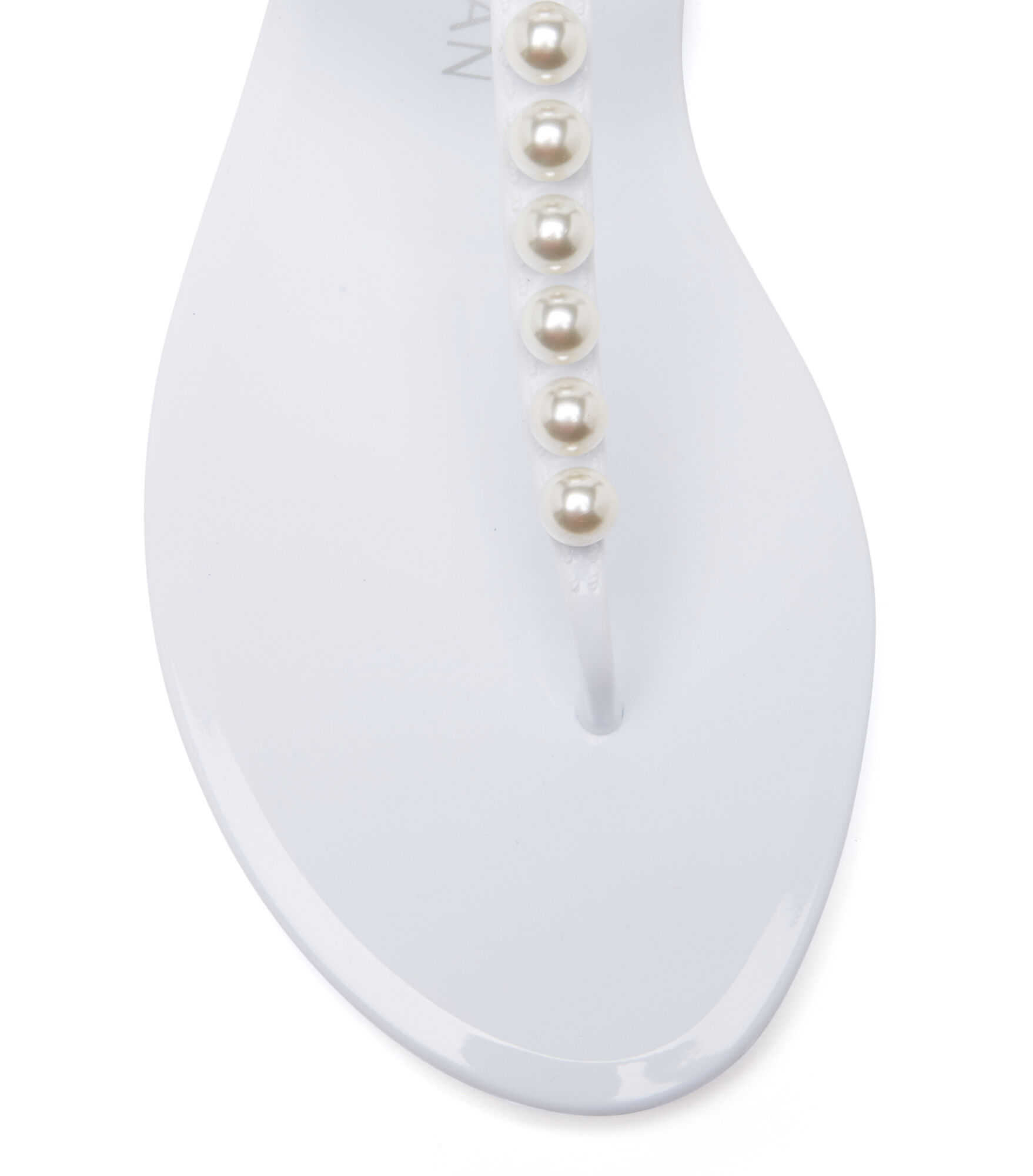 Stuart weitzman studded jelly flat sandals hot sale