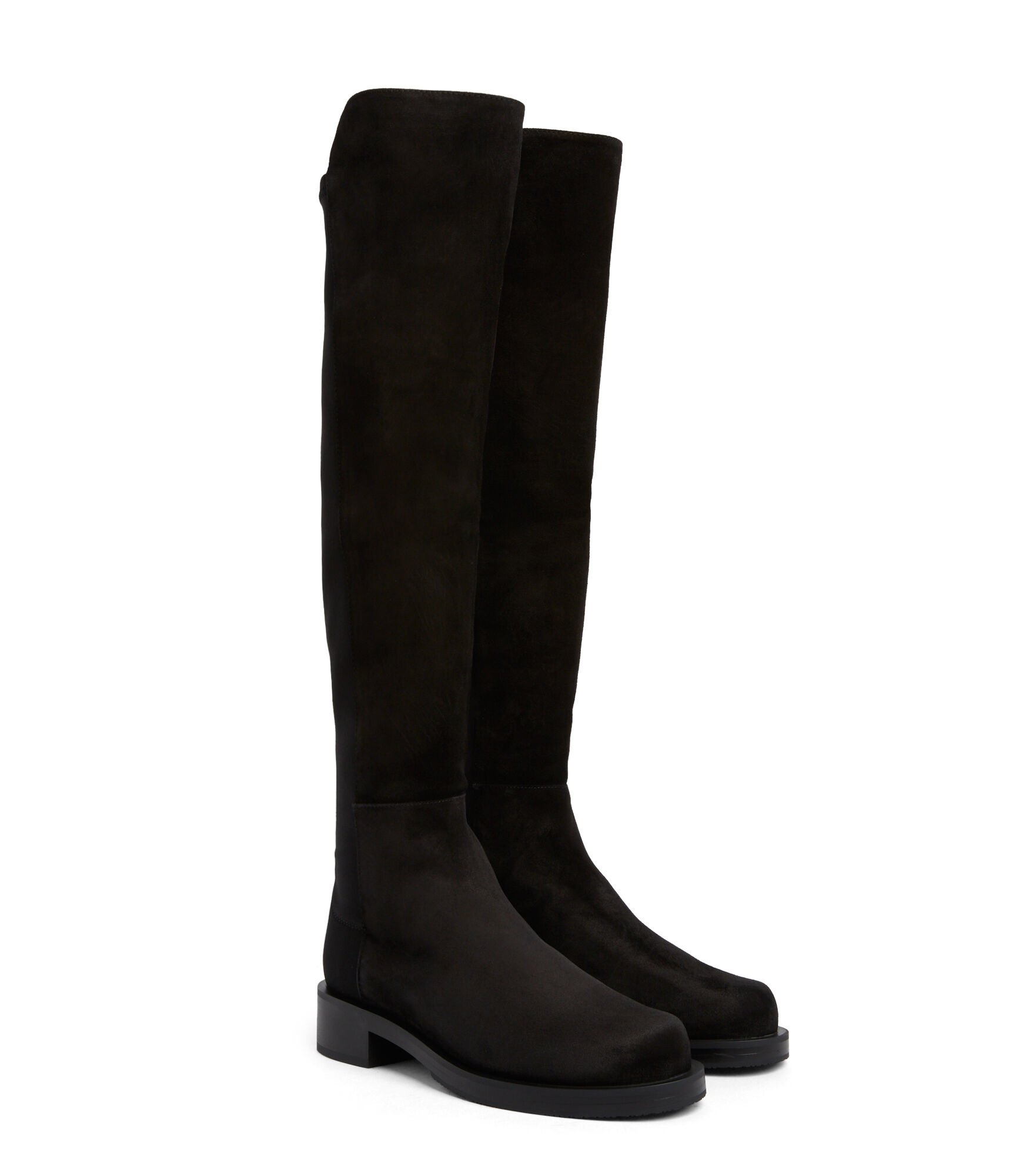 Stuart weitzman black suede 2025