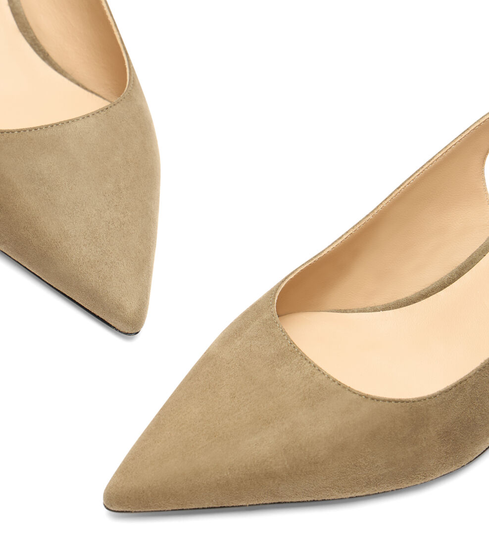 Stuart Weitzman STUART SCULPT SLINGBACK 50 SMOKEY TAUPE SL438SUEY6R