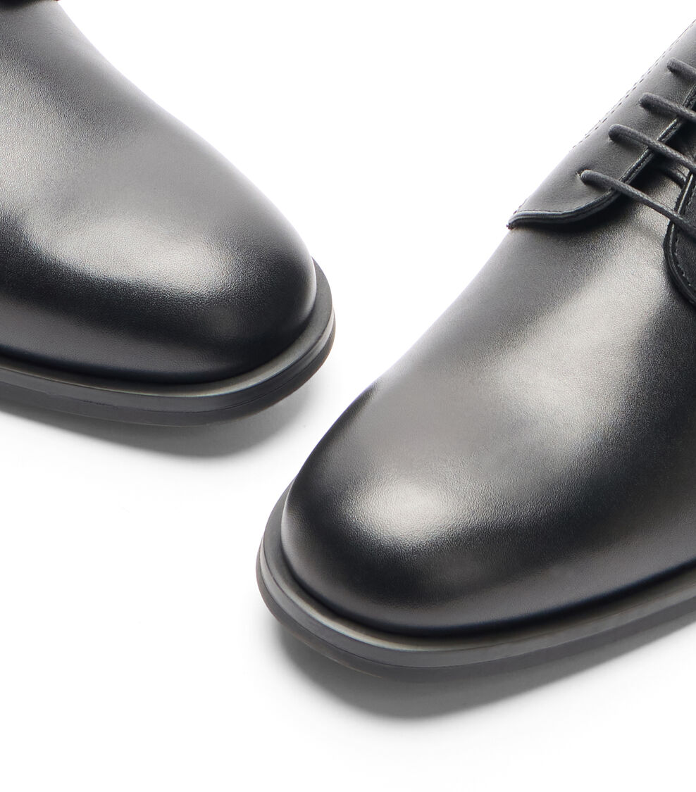 Stuart Weitzman SW CLUB CLASSIC DERBY BLACK SJ762CALBLK