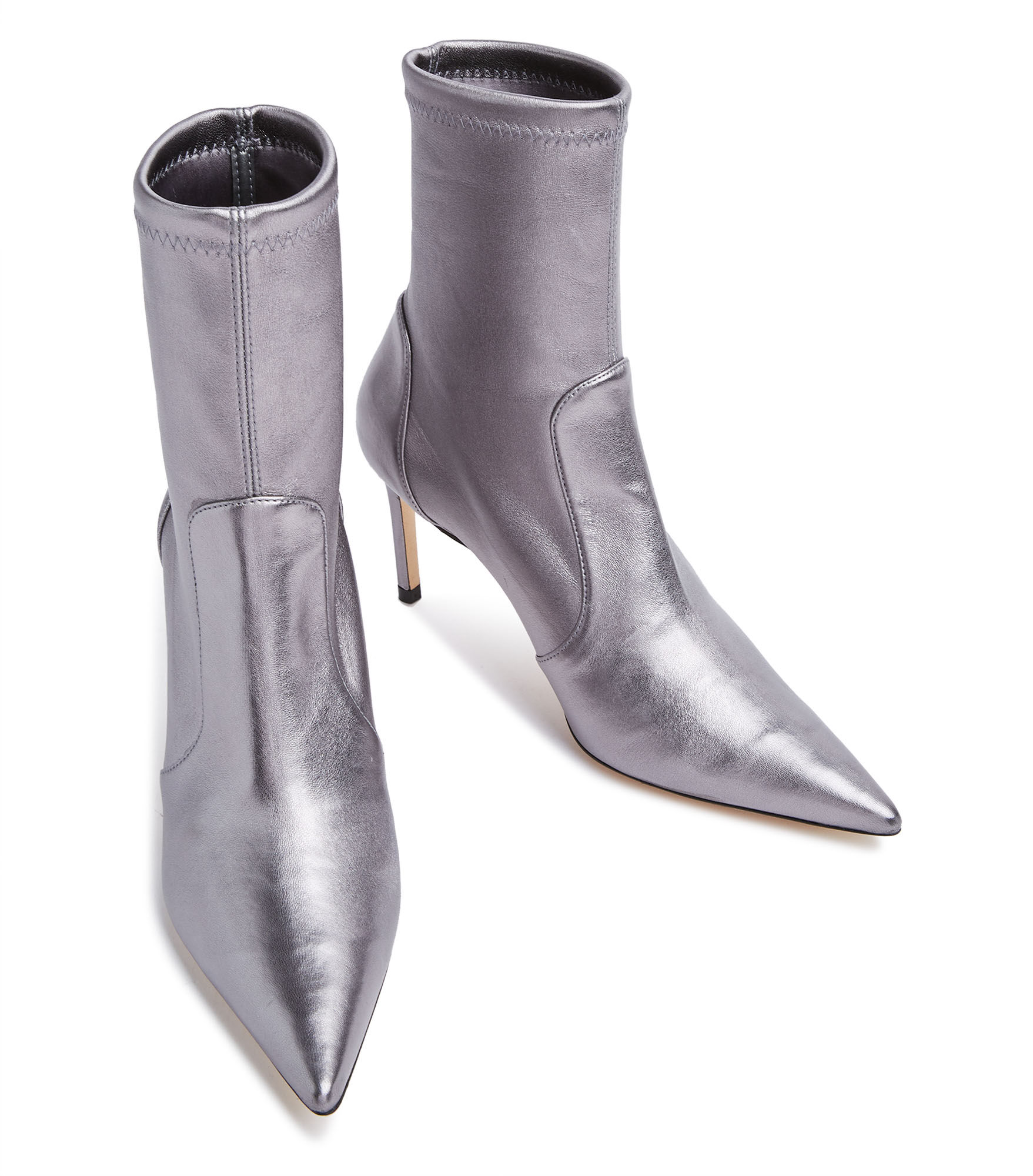 STUART 85 STRETCH BOOTIE in GUNMETAL for Women Stuart Weitzman UK