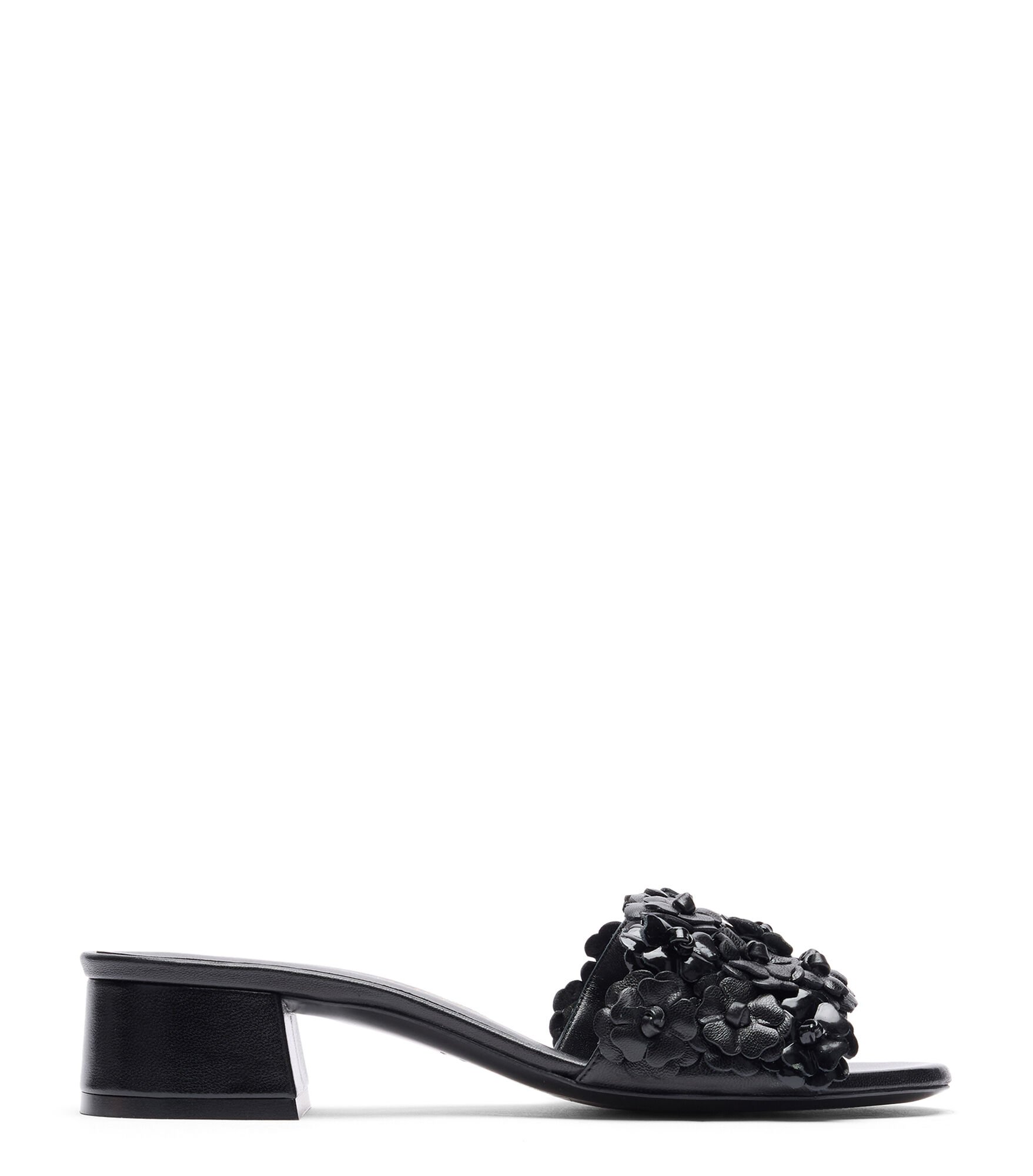 MEADOW 35 SLIDE in BLACK for Women | Stuart Weitzman®