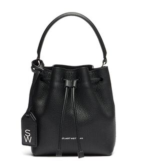 Stuart Weitzman RAE MINI BUCKET BAG SCHWARZ SH202TERBLK