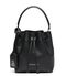 Stuart Weitzman RAE MINI BUCKET BAG BLACK SH202TERBLK