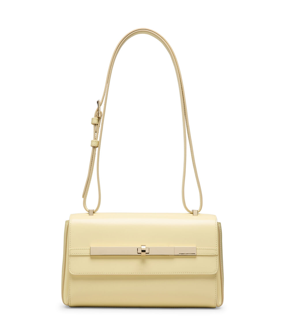 Stuart Weitzman POSH SHOULDER BAG Stuart Weitzman POSH SHOULDER BAG LEMON CHIFFON SK247SOXUV6