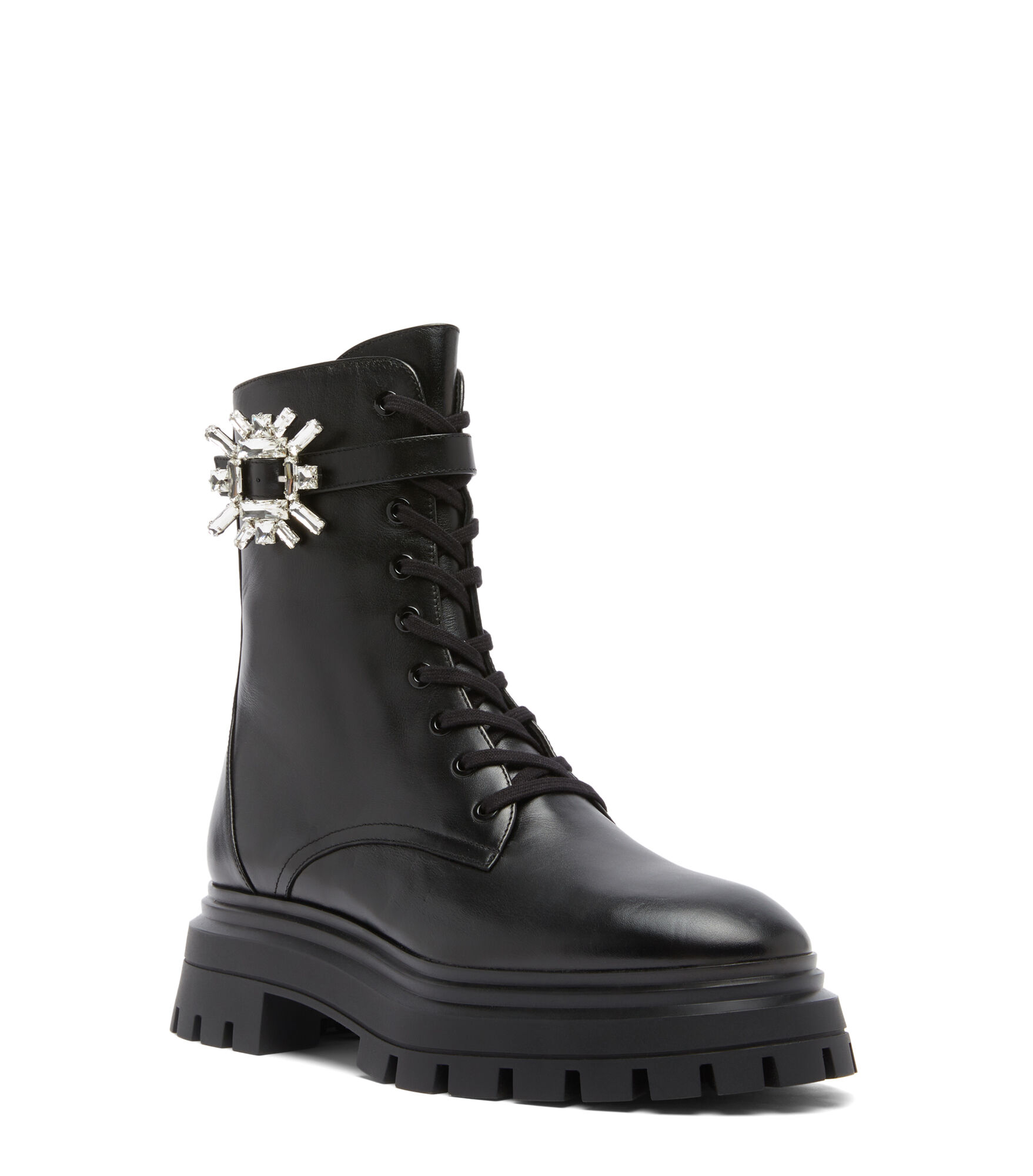 CRYSTAL NOVA BEDFORD BOOTIE in BLACK for Women Stuart Weitzman