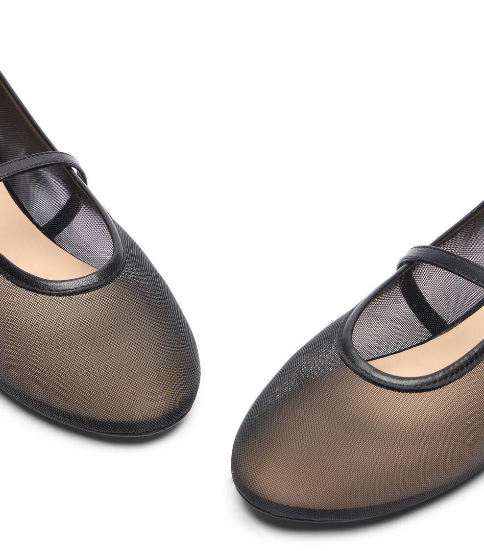 Stuart Weitzman BAREITALL MARY JANE BLACK SK665MSPBLK