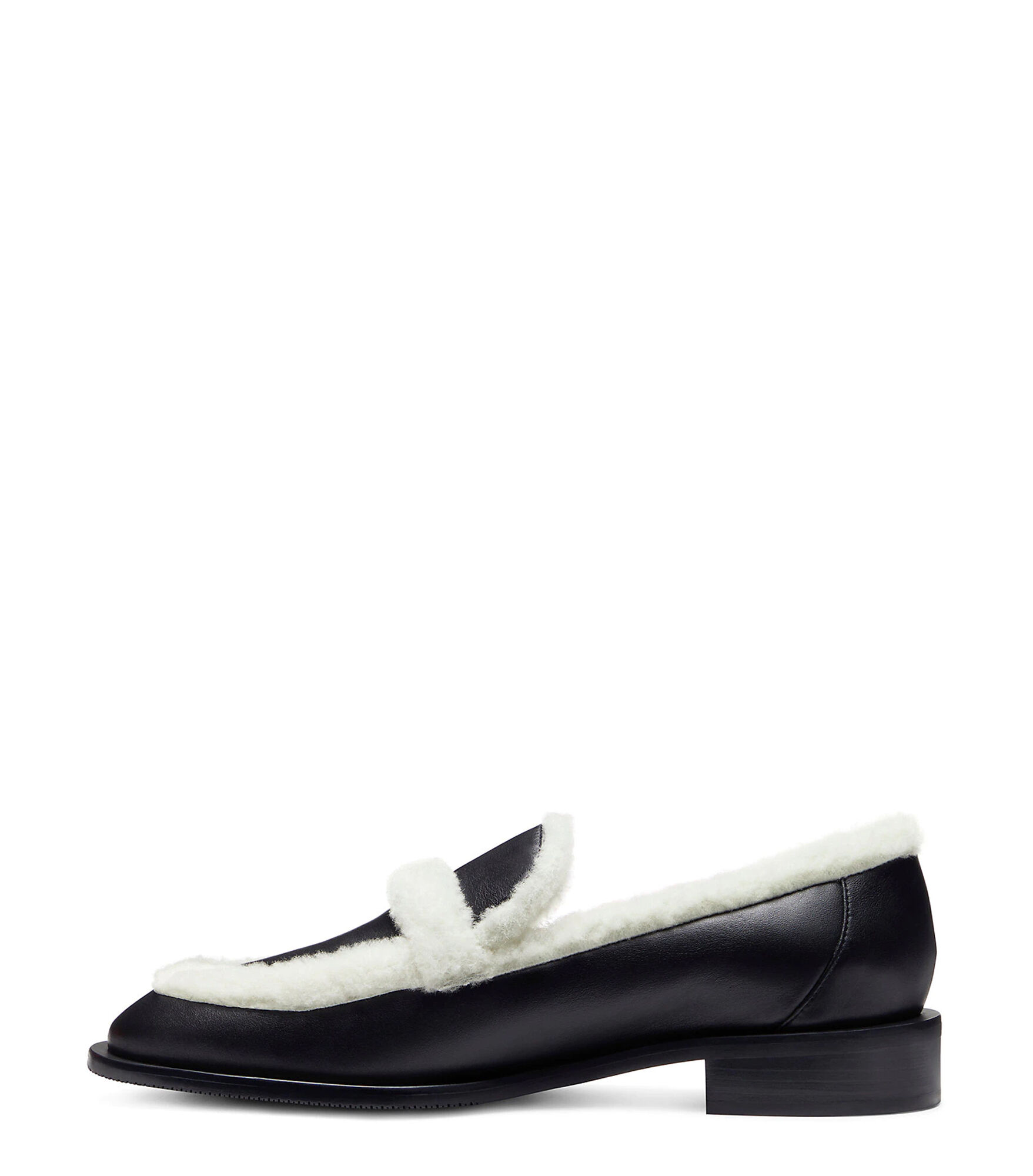 Stuart weitzman top shearling loafers