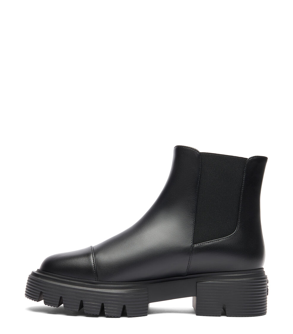 Stuart Weitzman NOLITA CHELSEA BOOTIE NOIR SH279SMOBLK