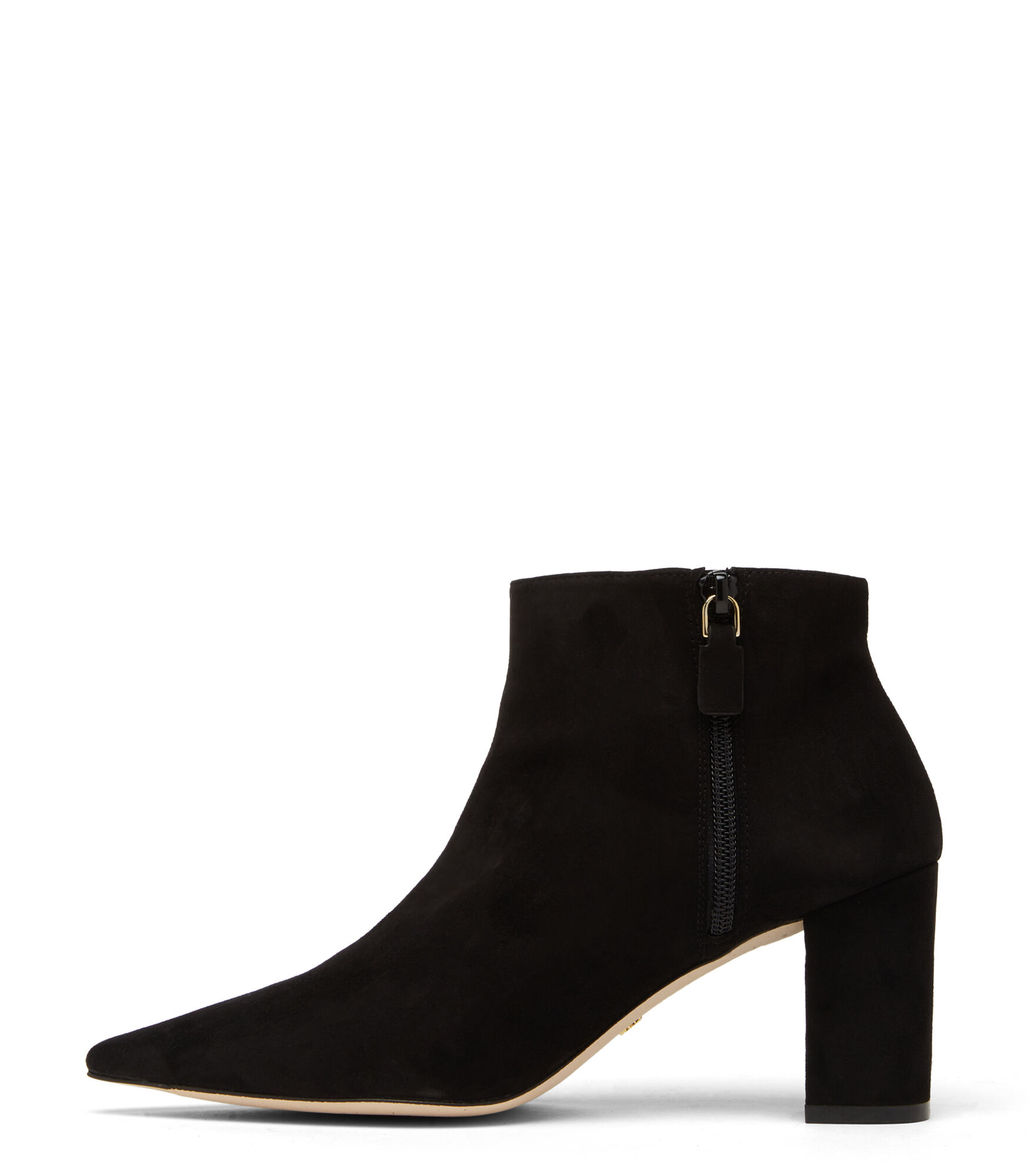 STUART 75 ZIP BOOTIE in BLACK for Women Stuart Weitzman