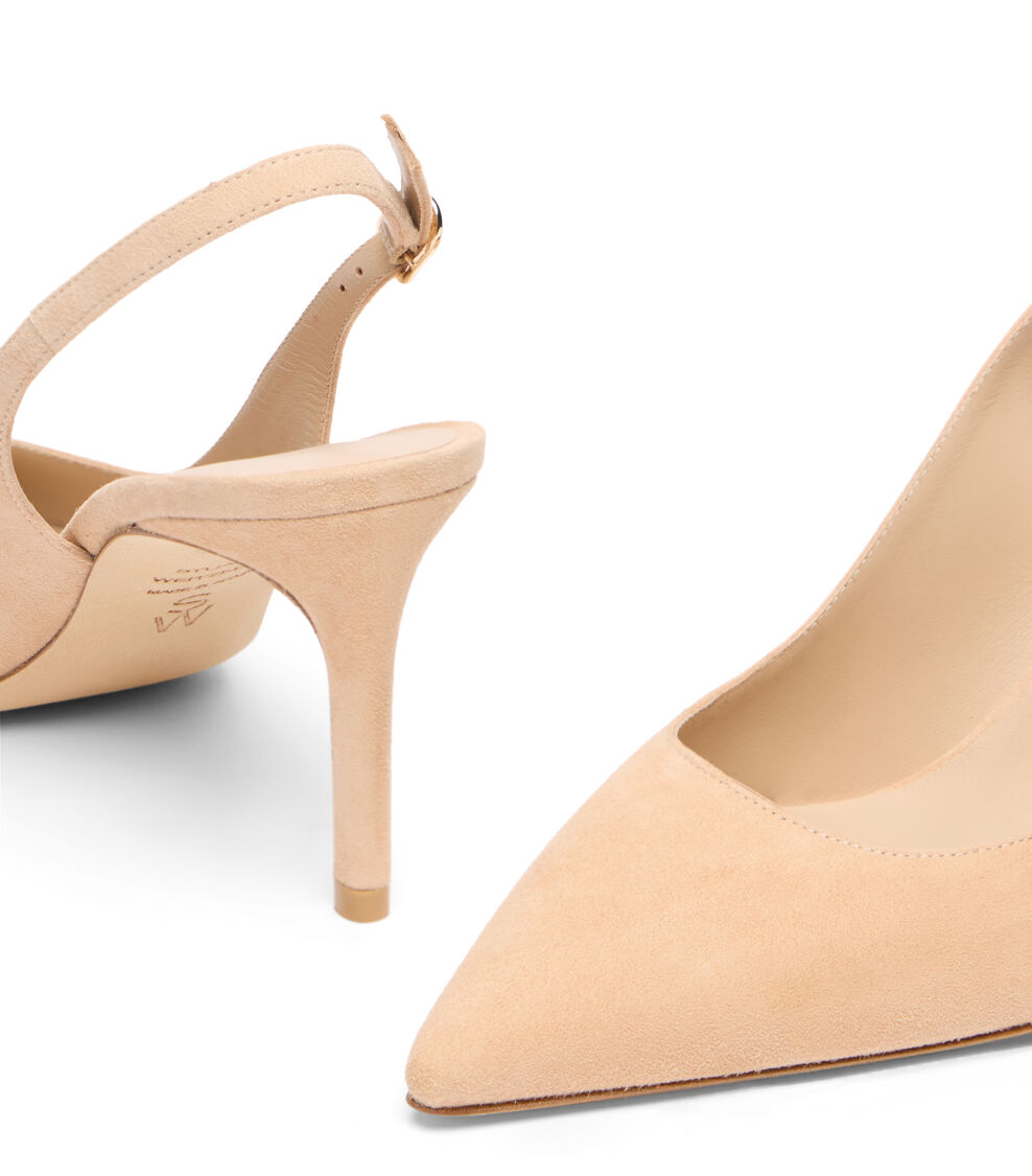 Stuart Weitzman STUART POWER SLINGBACK 75 ADOBE SL636SUEAJM