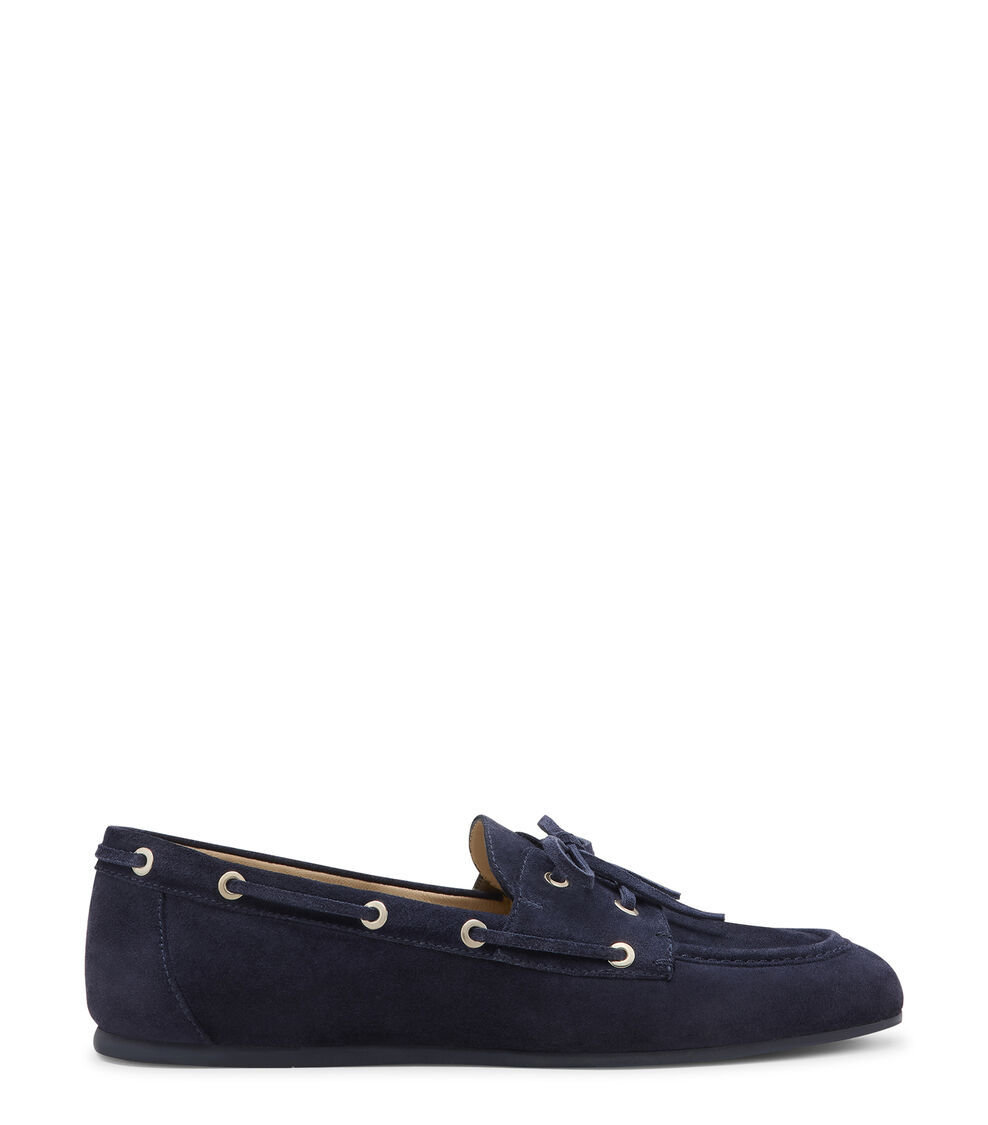 Stuart Weitzman TINSLEY MOCCASIN NICE BLUE SK691SPDN6G