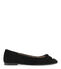Stuart Weitzman GABBY FLAT BLACK GABBFLATSUEBLA