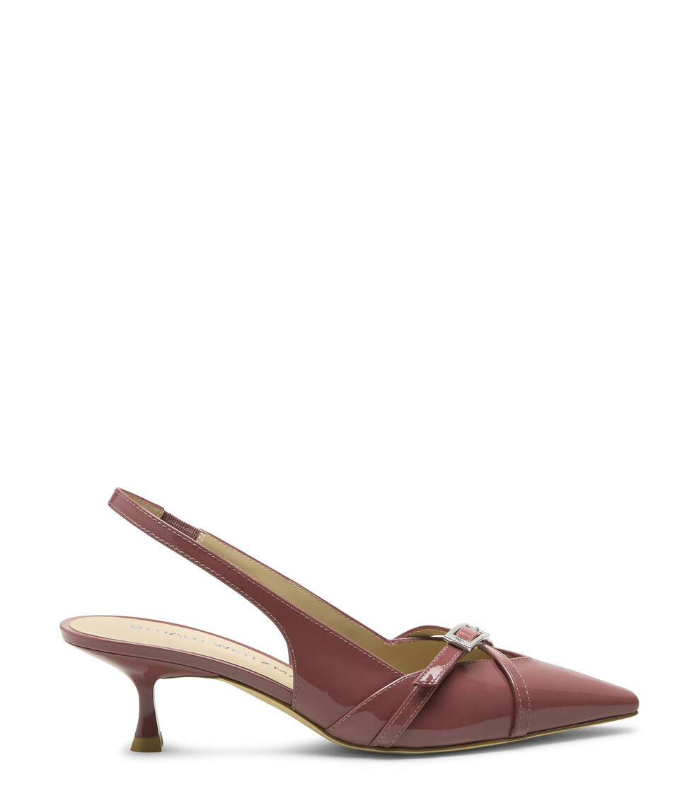 Stuart Weitzman GEORGIE SLINGBACK 50 DUSTY BERRY SM977PATYGT