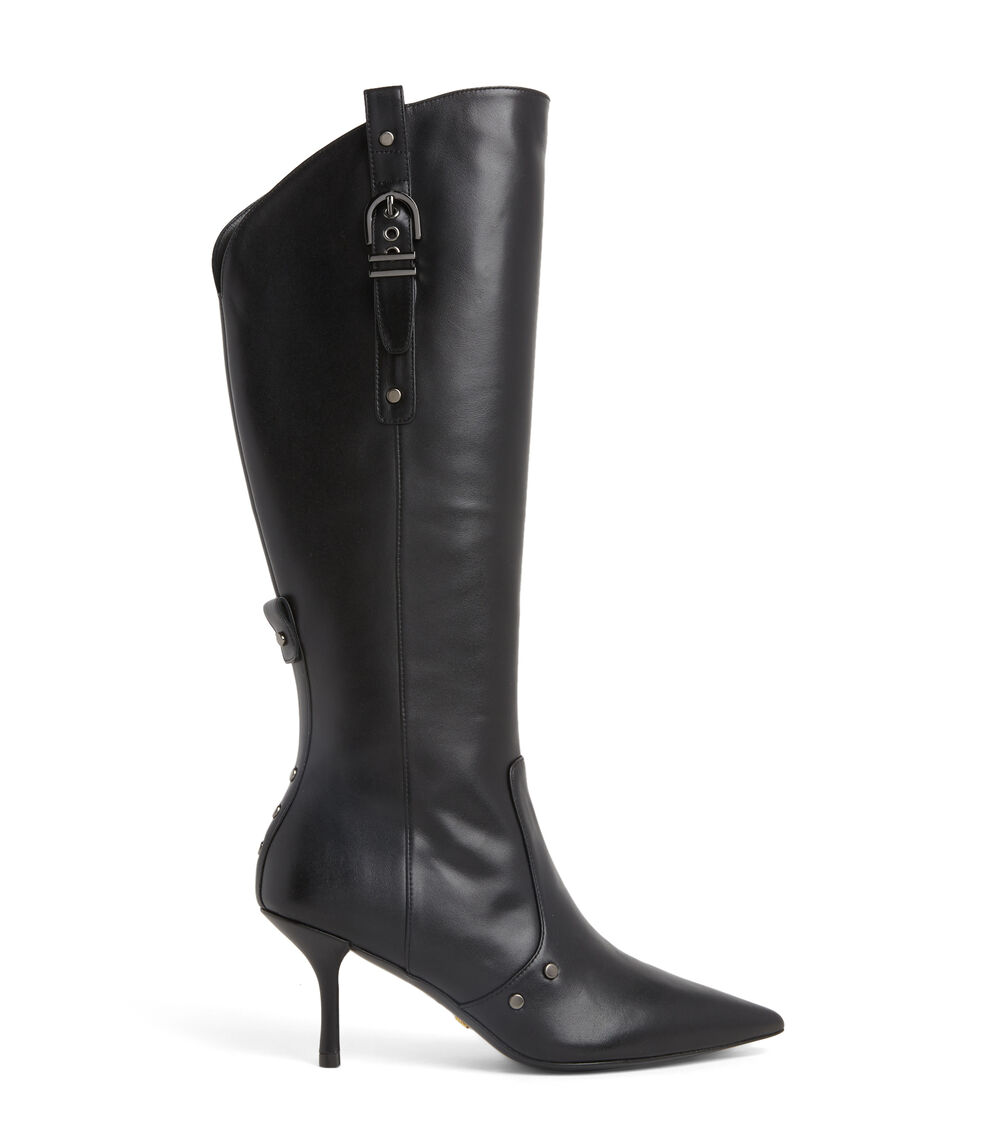 Stuart Weitzman STUART MAVERICK 75 BOOT SCHWARZ SF921SMOBLK