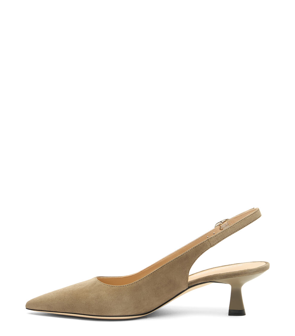 Stuart Weitzman STUART SCULPT SLINGBACK 50 SMOKEY TAUPE SL438SUEY6R