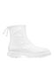 Stuart Weitzman BENITA FLAT VINYL WHITE S1077SYLWHT