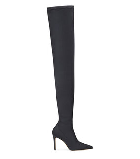 Stuart Weitzman ULTRASTUART 100 STRETCH BOOT BLACK SC827SAIBLK