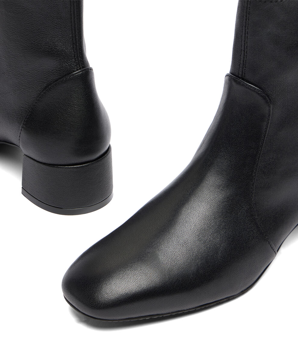 Stuart Weitzman MAEVE BOOTIE BLACK SM437SRLBLK