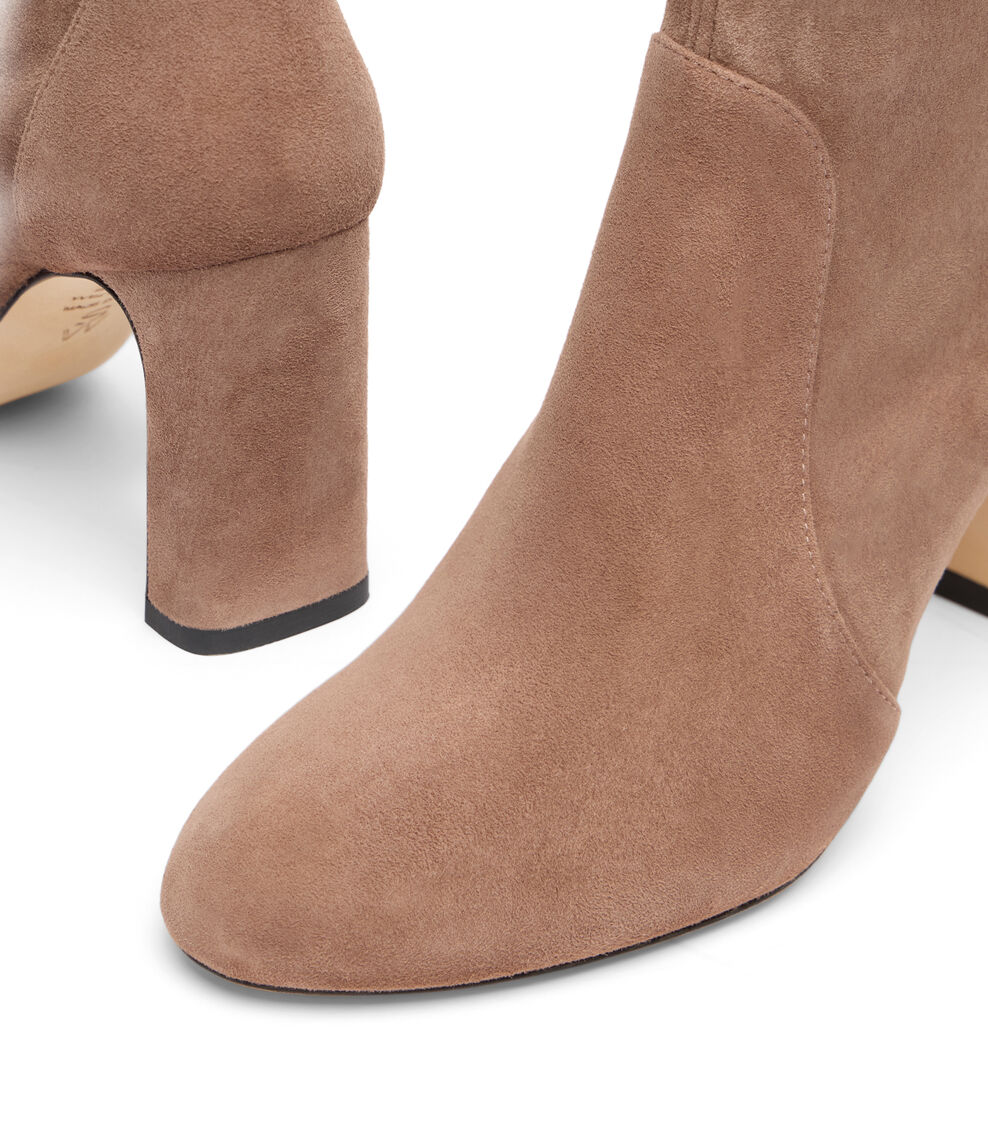 Stuart Weitzman BABETTE BOOTIE 85 TAUPE SL543SUSTAU