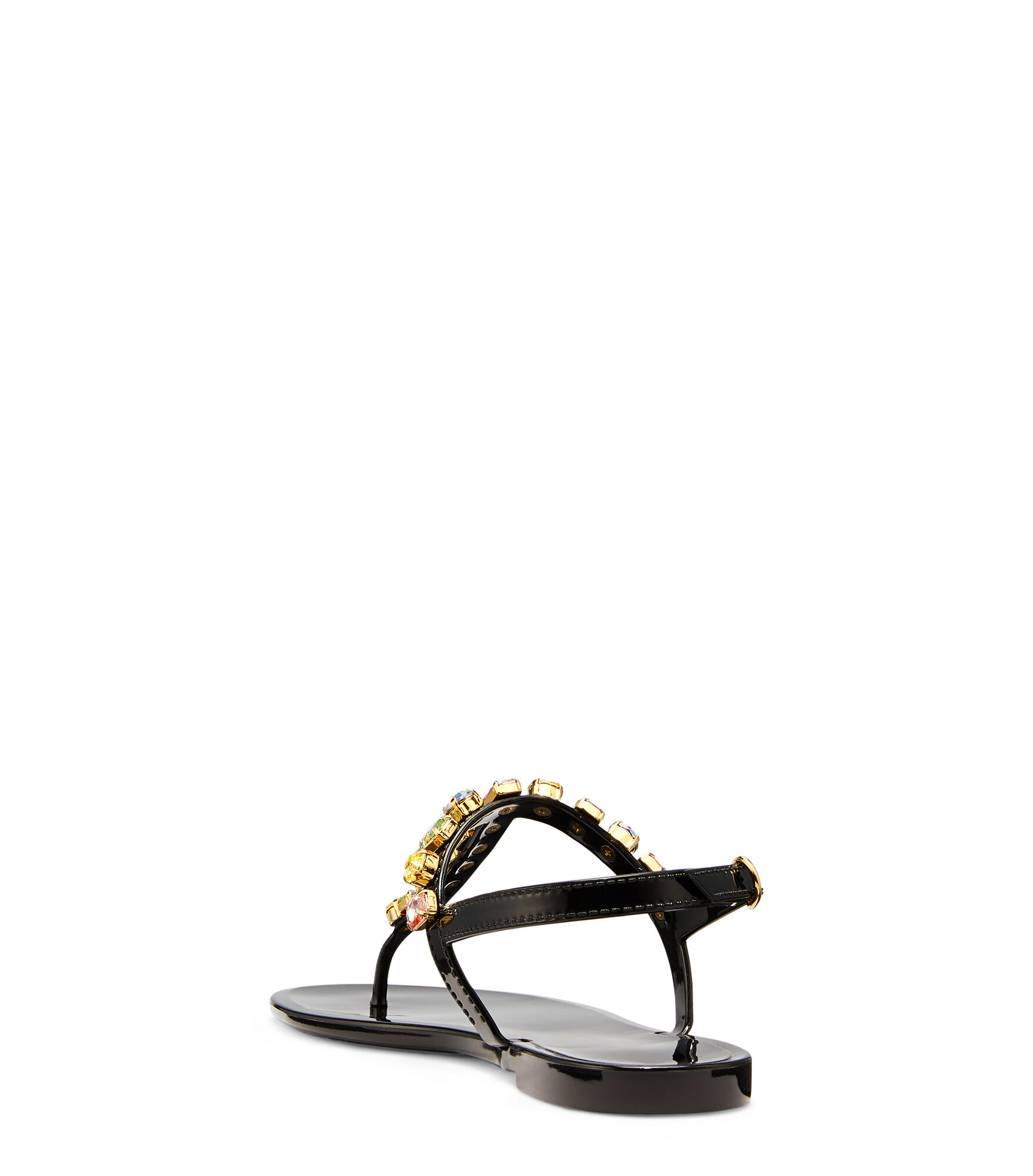 Stuart weitzman cheap gold flat sandals