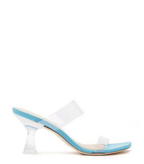 Stuart Weitzman KRISTAL CLEAR BLUE SA163PVLTWA