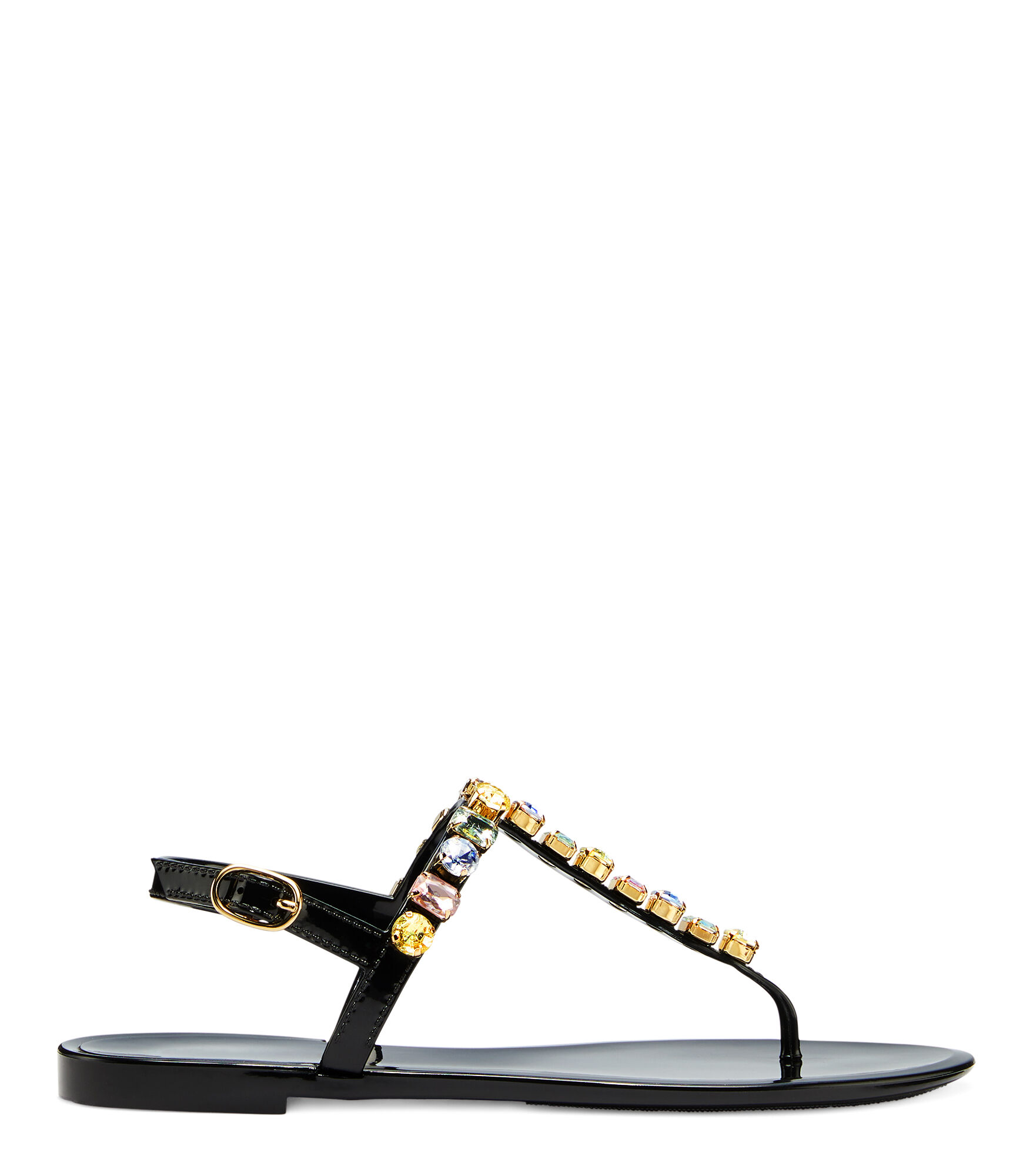 Stuart weitzman top plastic sandals