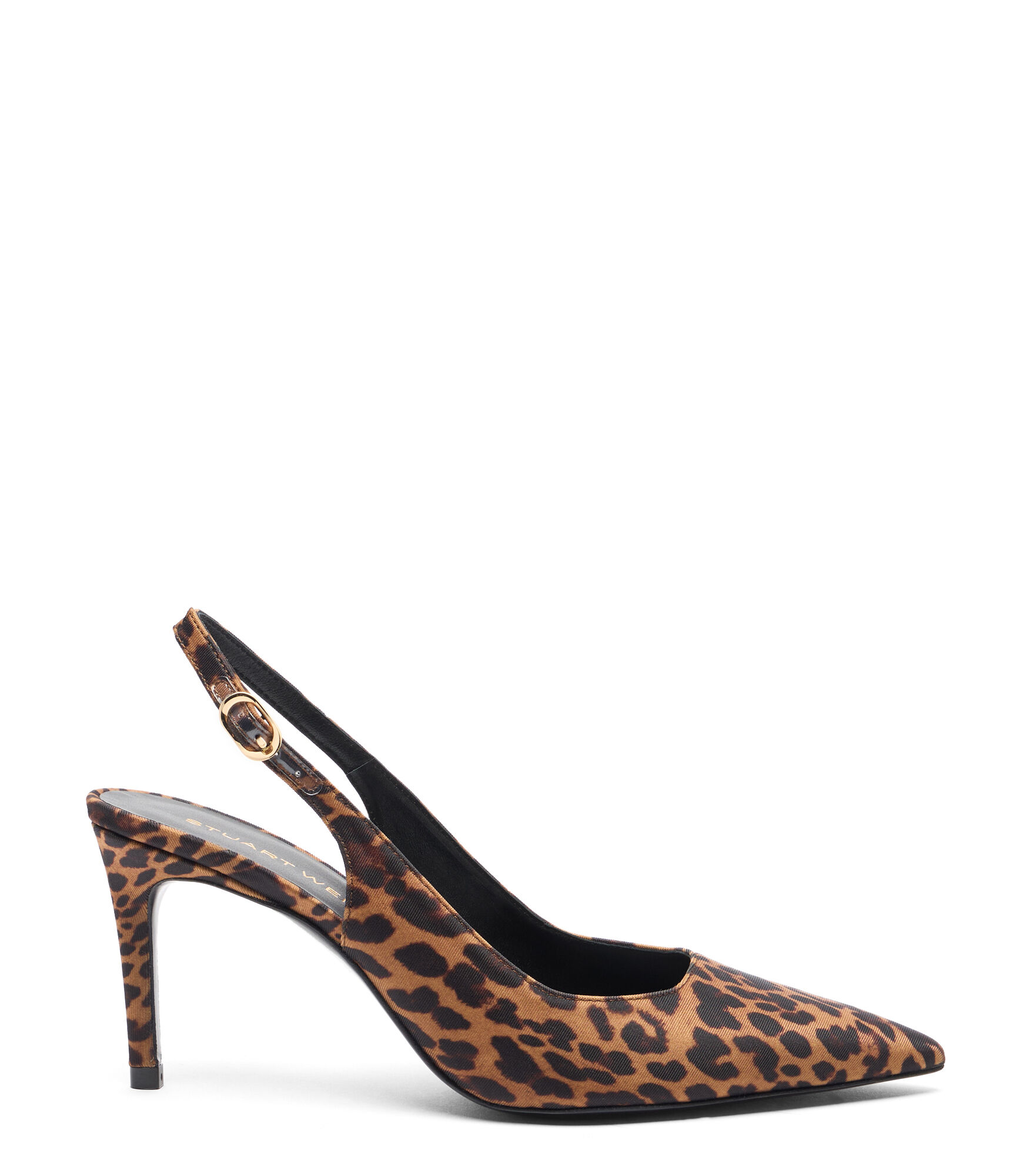 STUART POWER SLINGBACK 75, SLINGBACK, , LEOPARD NYLON - Stuart Weitzman - Modalova