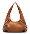 Stuart Weitzman MODA STUD HOBO BAG FOX SK295TETTPR