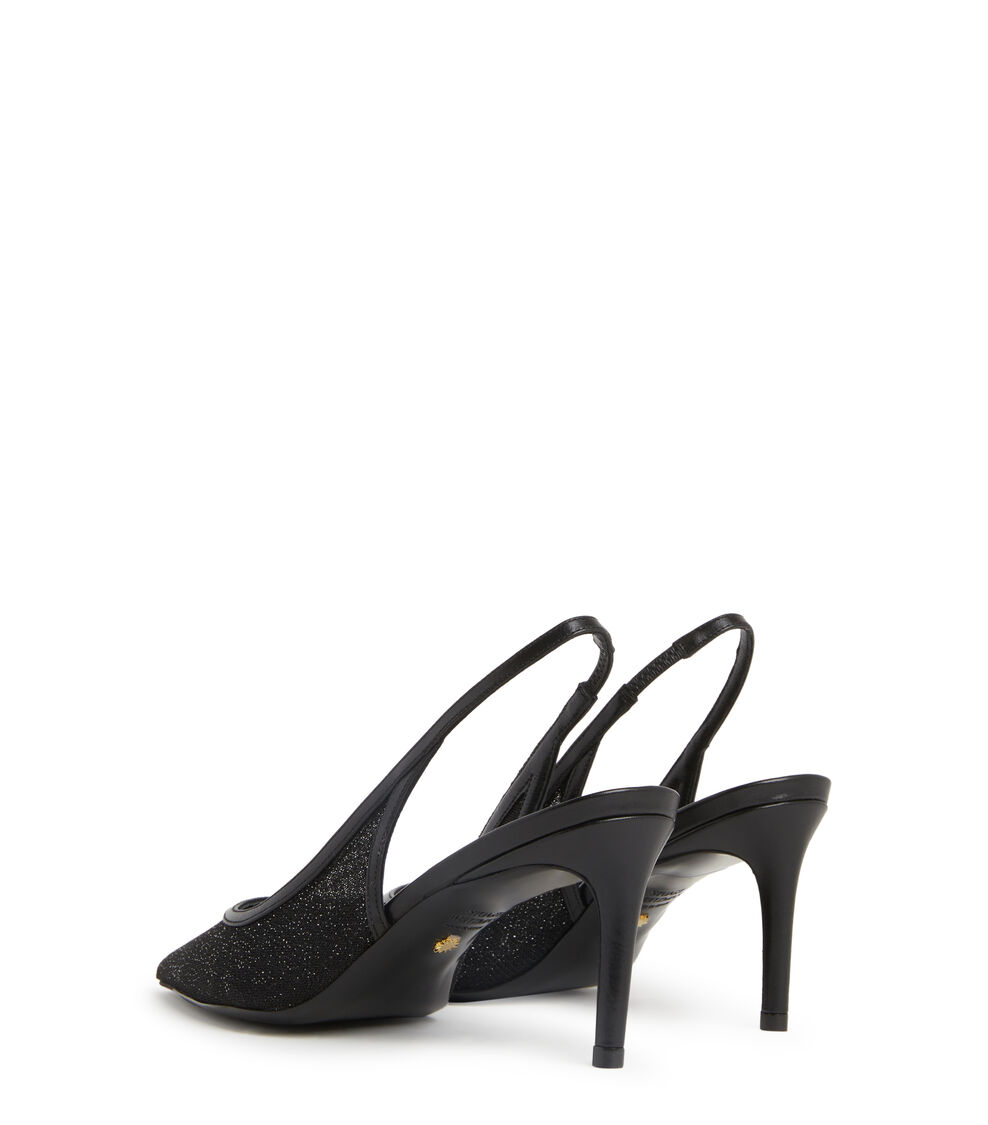 Stuart Weitzman STUART 75 SLINGBACK PUMP BLACK SF438SKOBLK