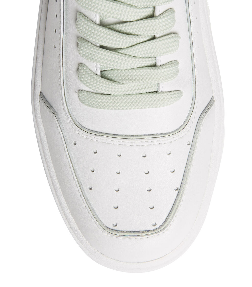 Stuart Weitzman RYAN LOW-TOP SNEAKER WHITE S5095ACISVF