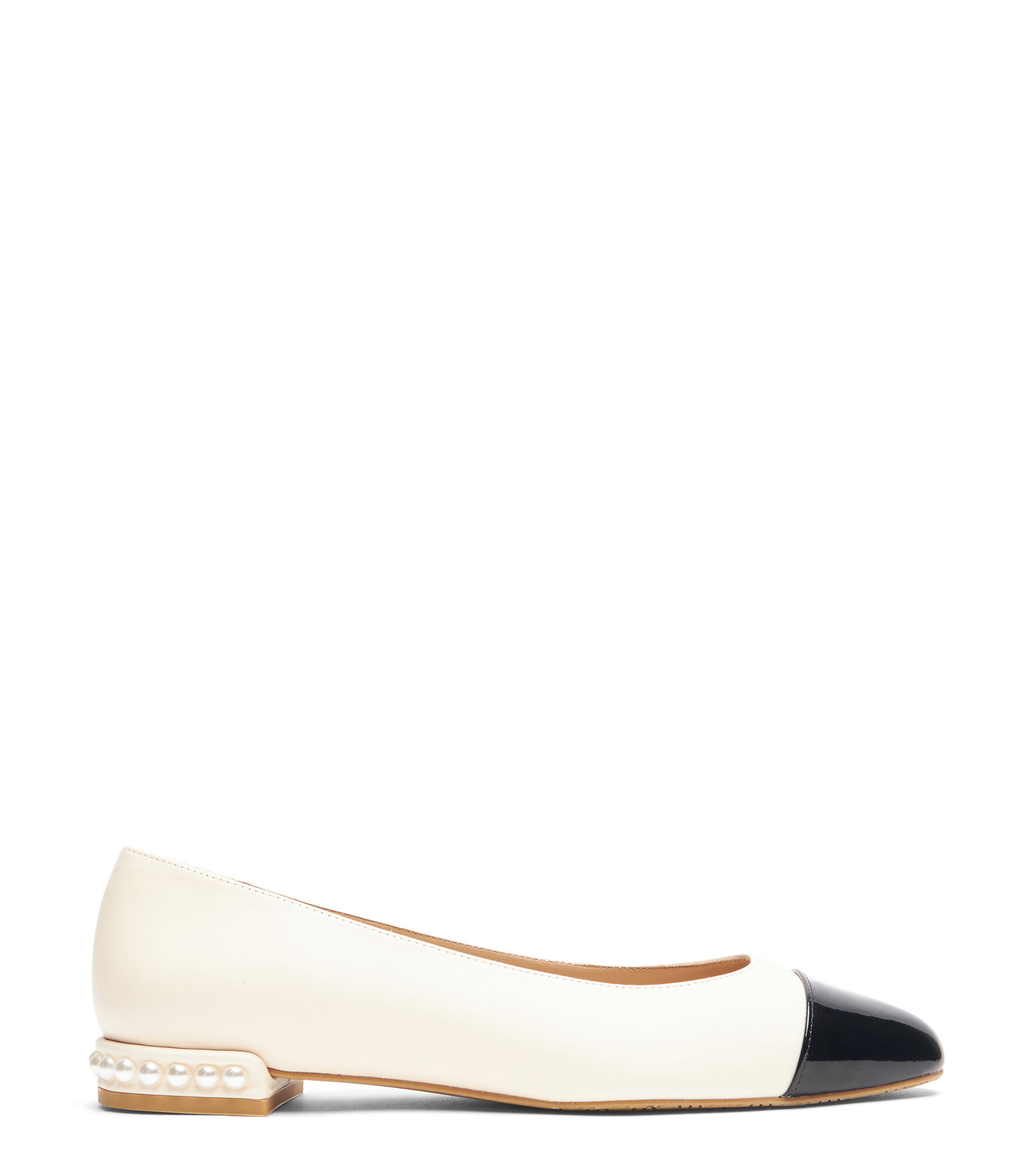 PEARL FLAT in SEASHELL BLACK for Women Stuart Weitzman UK
