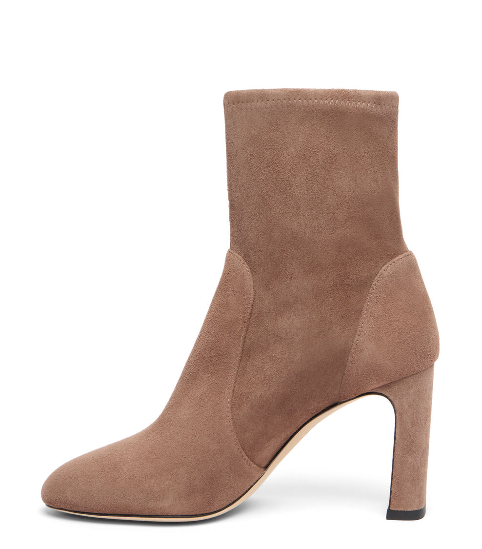Stuart Weitzman BABETTE BOOTIE 85 TAUPE SL543SUSTAU