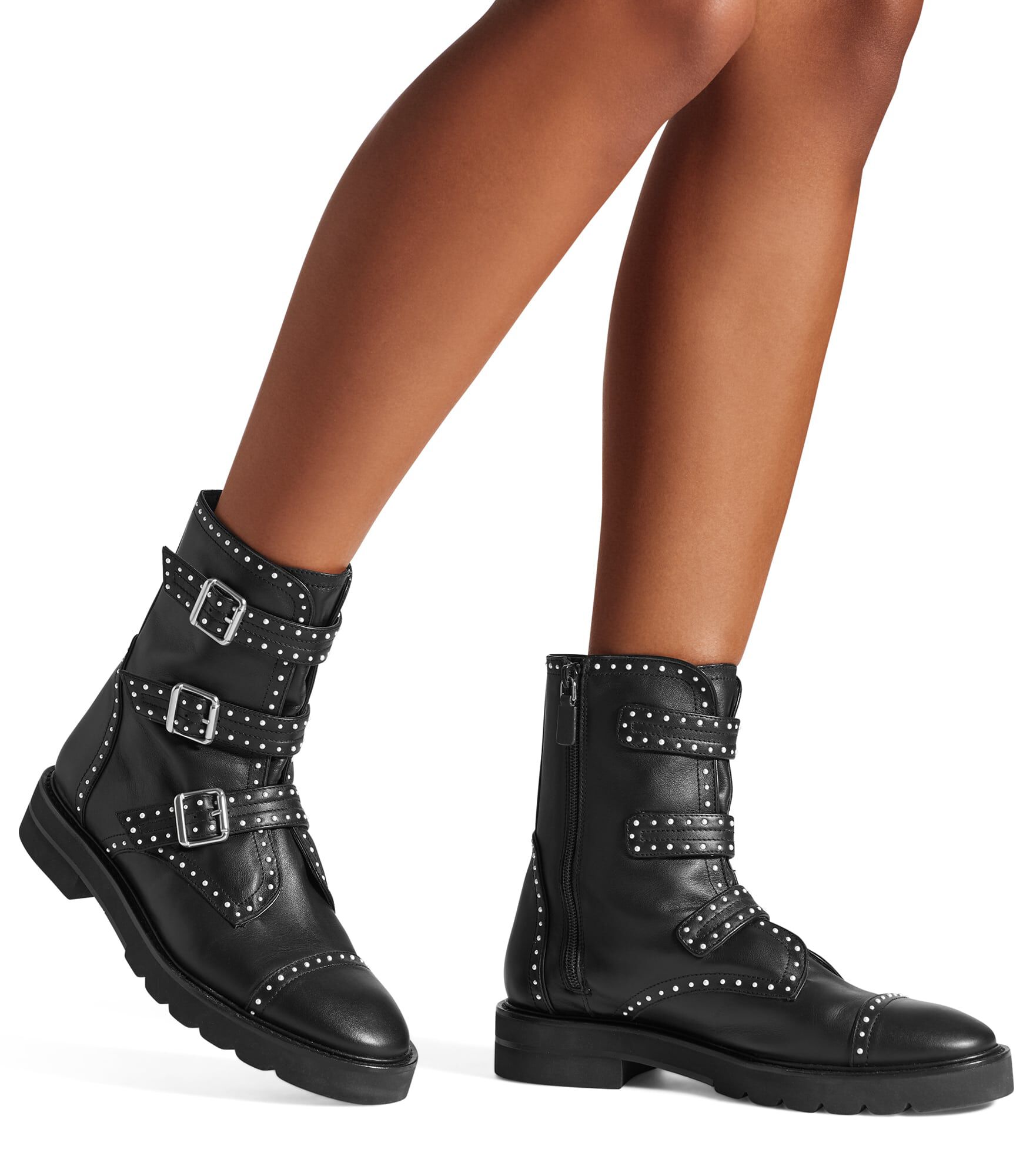 Stuart weitzman best sale motorcycle boots