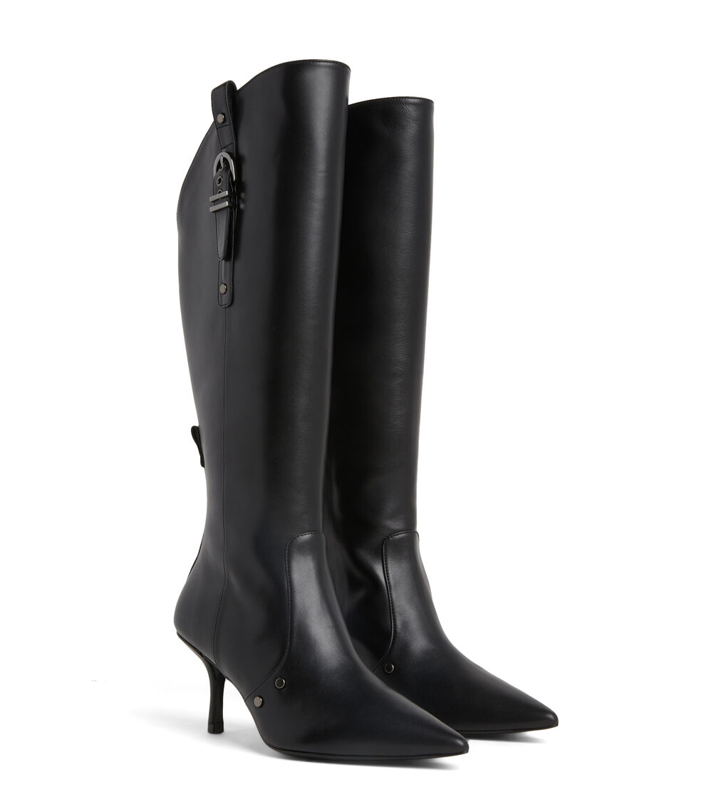 Stuart Weitzman STUART MAVERICK 75 BOOT SCHWARZ SF921SMOBLK