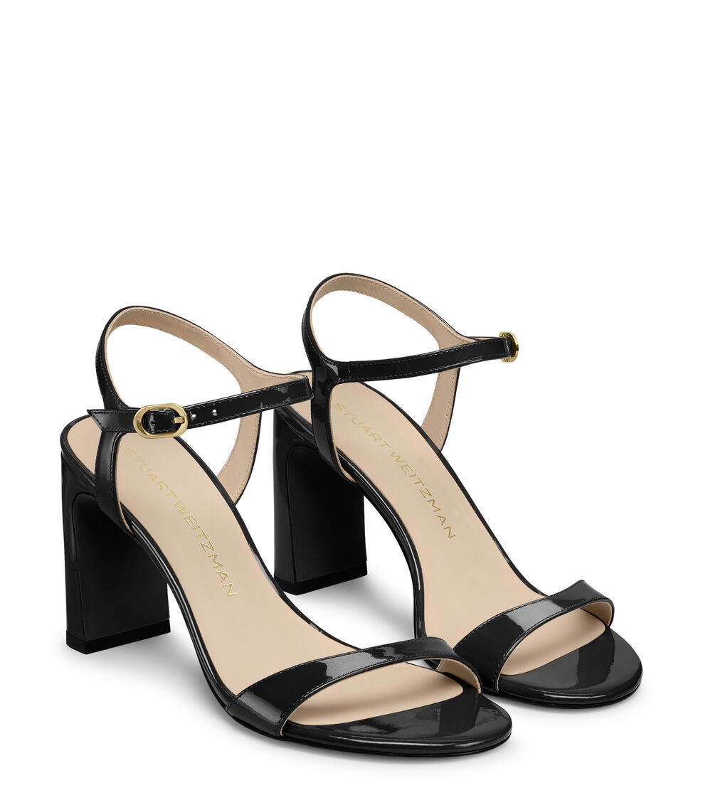 Stuart Weitzman BABETTE 85 Stuart Weitzman BABETTE 85 BLACK SL478PATBLK